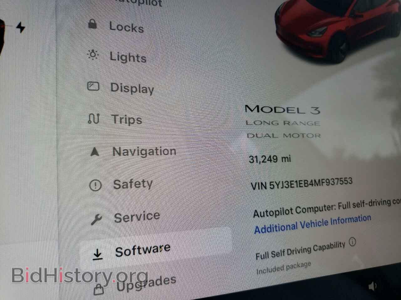 2021 TESLA MODEL 3 - VIN: 5YJ3E1EB4MF937553 - Photo 9