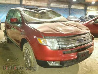 2009 Ford EDGE Edge Limit, красный — VIN 2FMDK39CX9BA60496, Copart