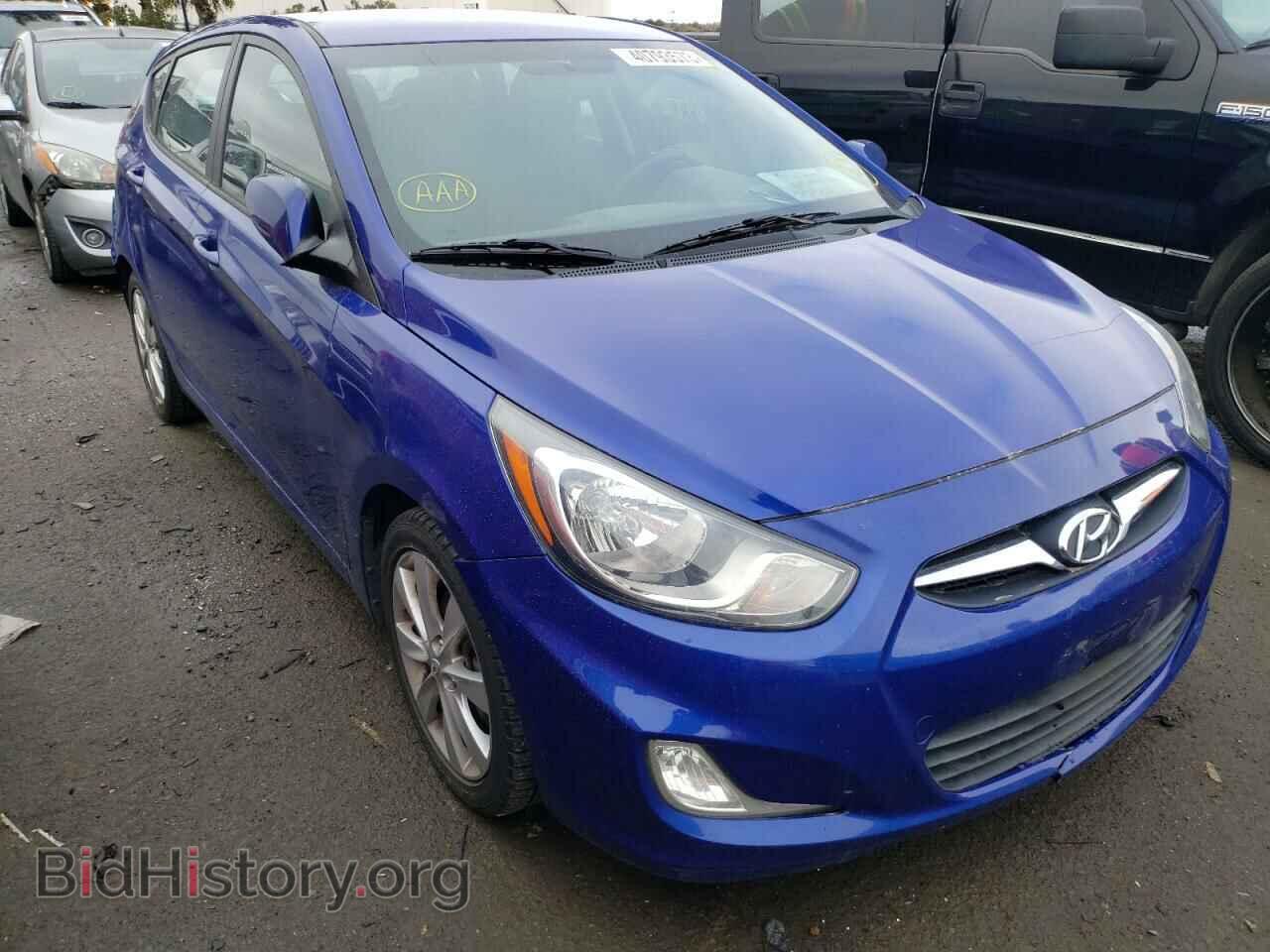 2012 HYUNDAI ACCENT - VIN: KMHCU5AE6CU030122 - Фото 4