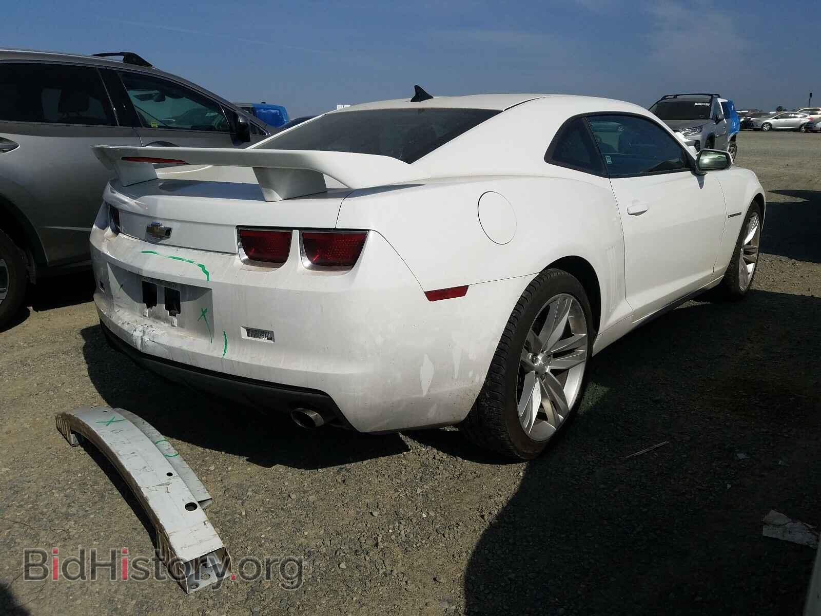 2012 CHEVROLET CAMARO - VIN: 2G1FA1E33C9181100 - Фото 4