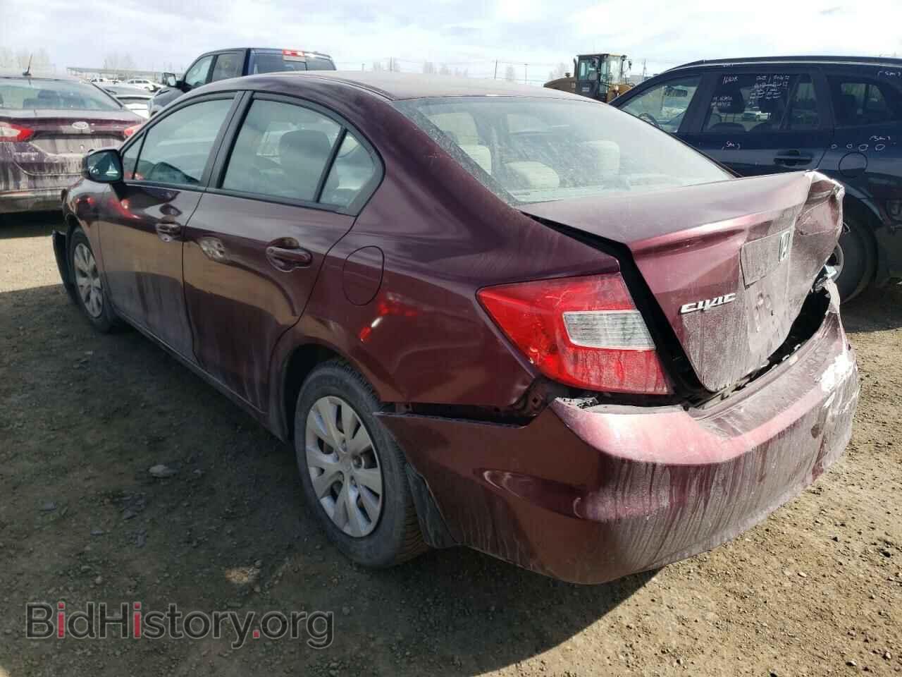 2012 HONDA CIVIC - VIN: 2HGFB2F43CH034980 - Фото 3
