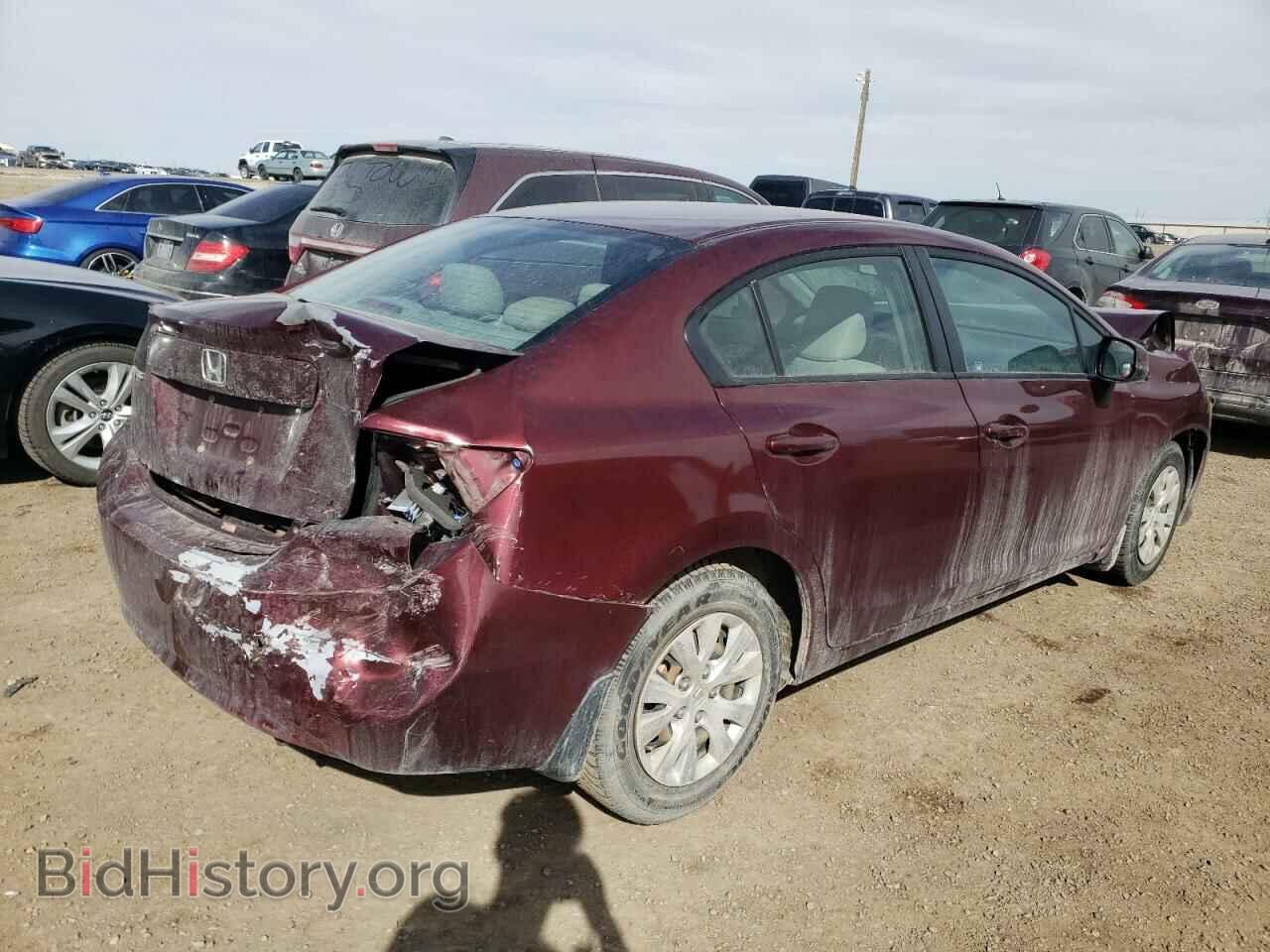 2012 HONDA CIVIC - VIN: 2HGFB2F43CH034980 - Фото 4