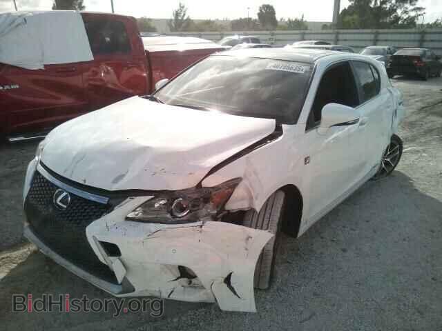 2014 LEXUS CT 200 - VIN: JTHKD5BH5E2178607 - Фото 2