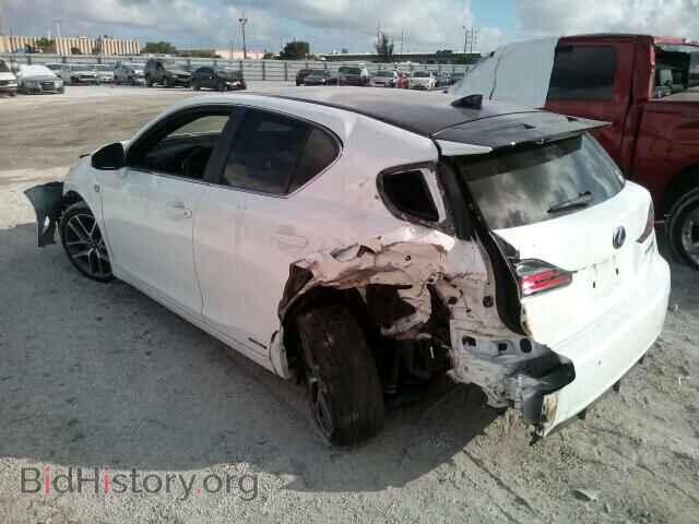 2014 LEXUS CT 200 - VIN: JTHKD5BH5E2178607 - Фото 3