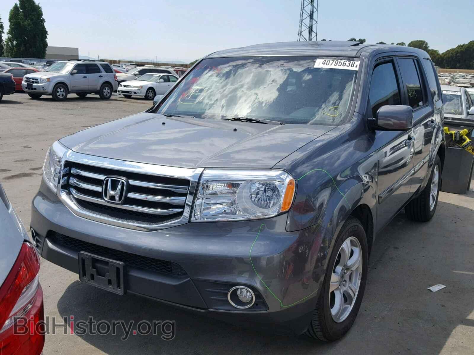 2012 HONDA PILOT - VIN: 5FNYF4H73CB013034 - Фото 2