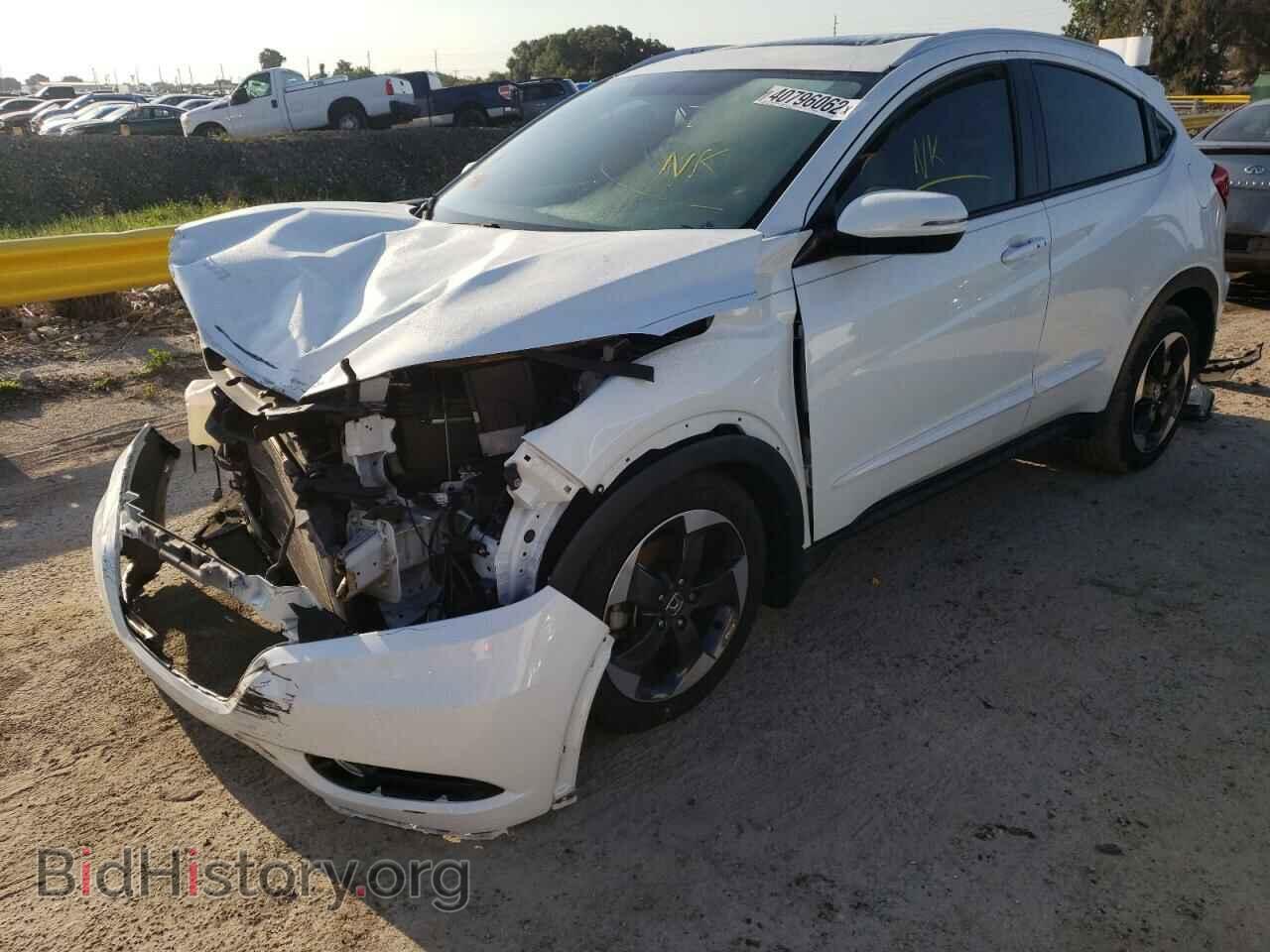 2018 HONDA HR-V - VIN: 3CZRU5H78JM708564 - Фото 2