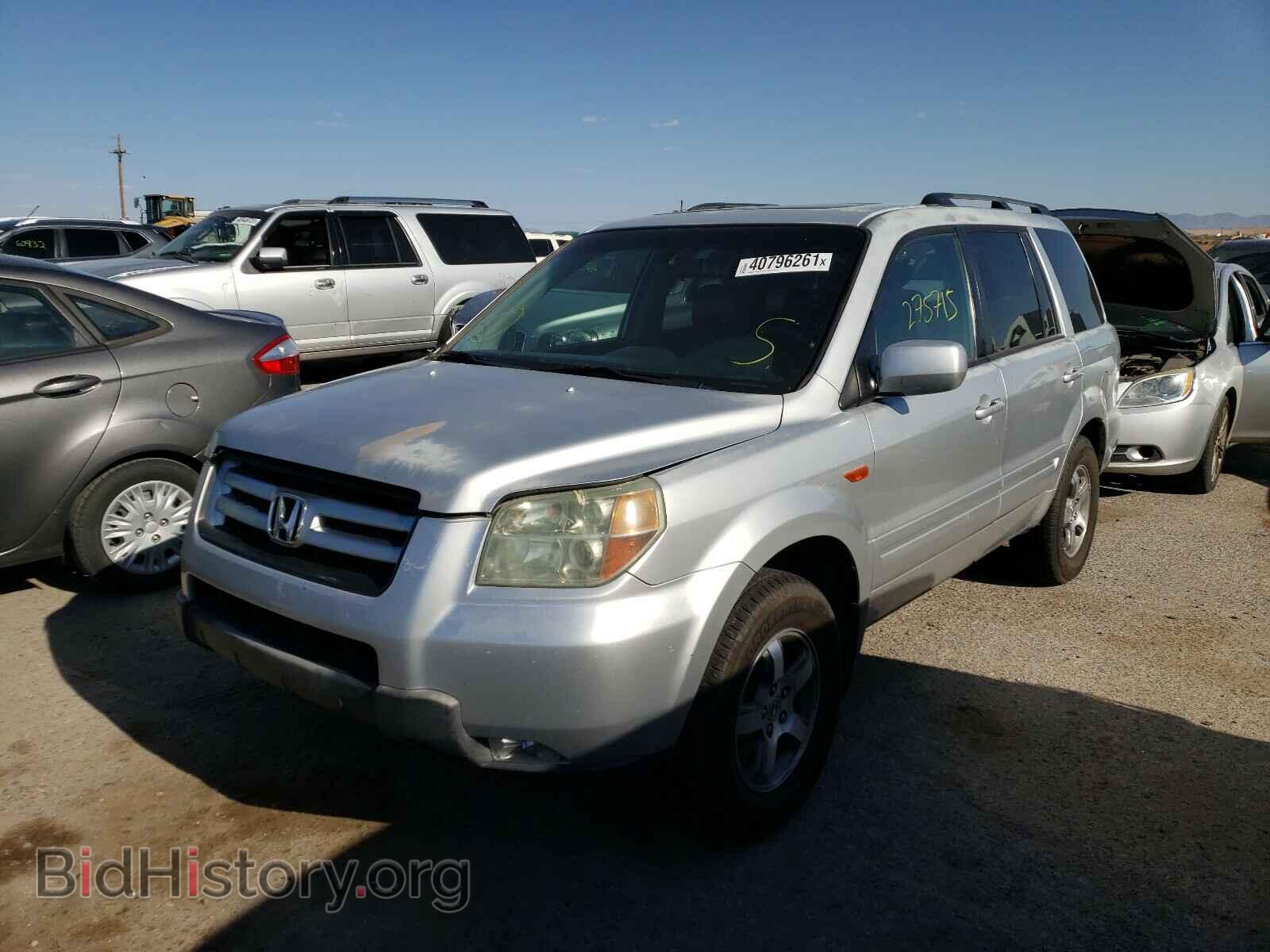 2006 HONDA PILOT - VIN: 2HKYF18516H503703 - Фото 2