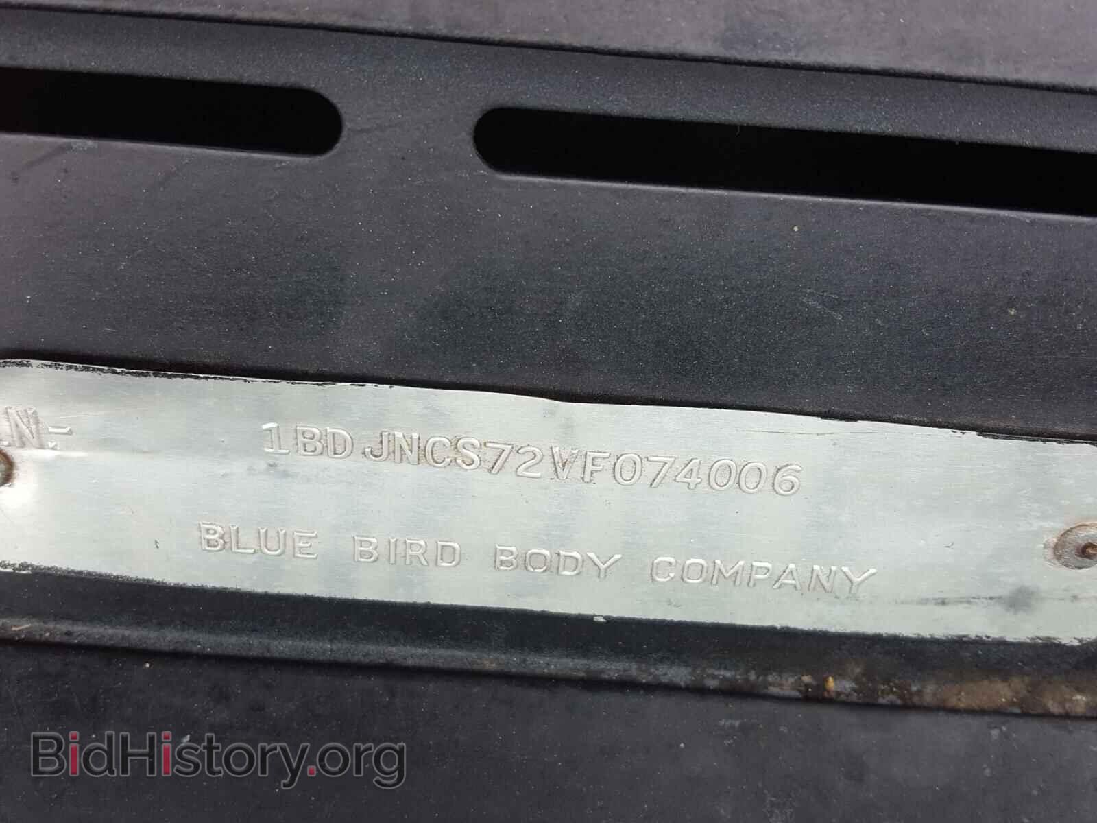 1997 BLUE BIRD ALL MODELS - VIN: 1BDJNCS72VF074006 - Photo 10