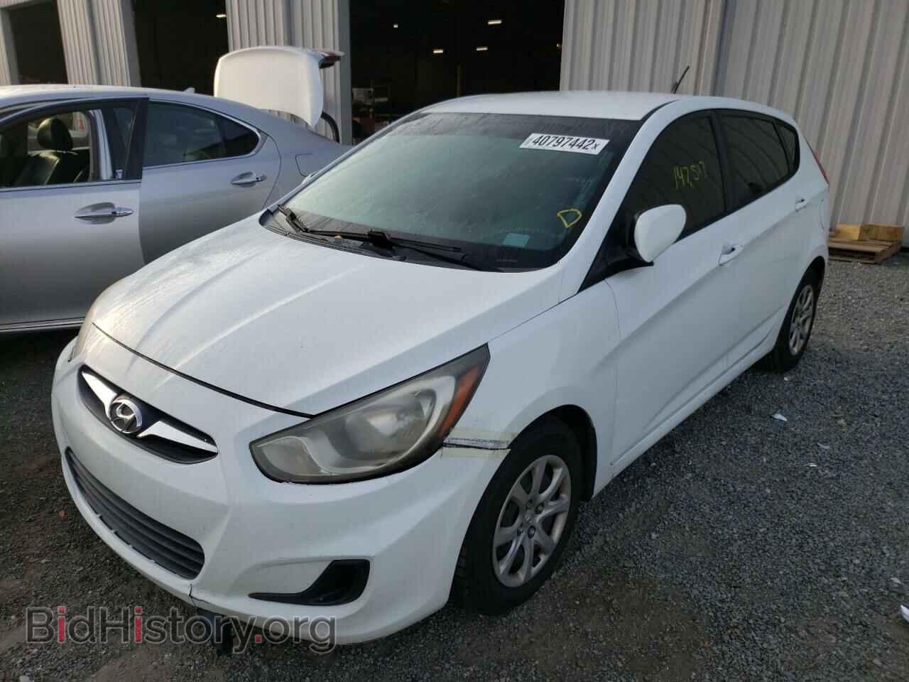 2012 HYUNDAI ACCENT - VIN: KMHCT5AE1CU018544 - Фото 2