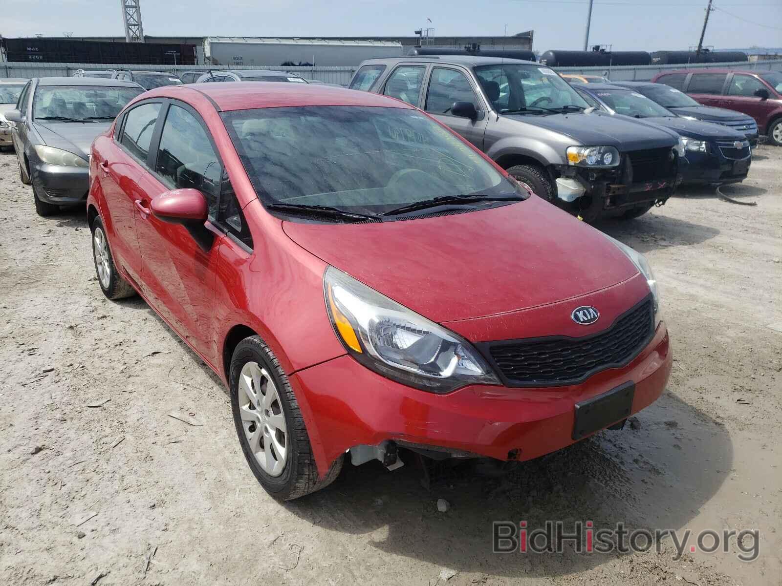 Фотография KNADM4A39E6376039 - KIA RIO 2014