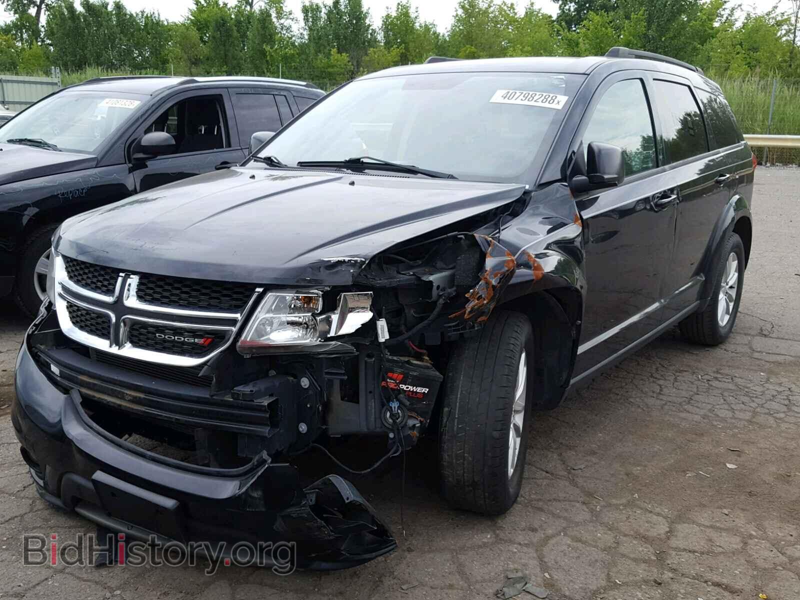 2013 DODGE JOURNEY - VIN: 3C4PDCBG2DT640797 - Фото 2