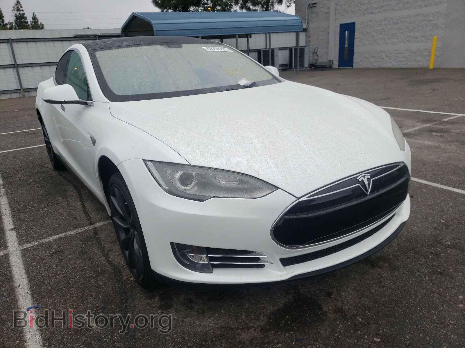Фотография 5YJSA1DP9CFS00917 - TESLA MODEL S 2012