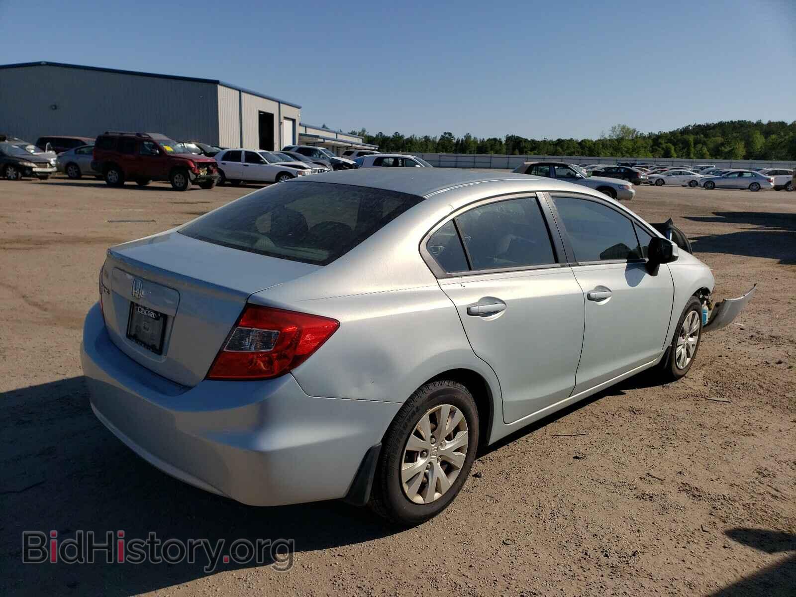 2012 HONDA CIVIC - VIN: 19XFB2F50CE010347 - Фото 4