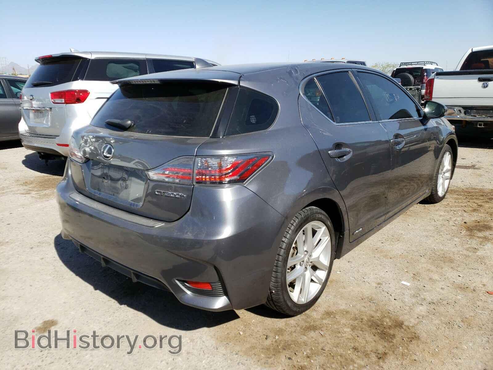 2016 LEXUS CT 200 - VIN: JTHKD5BH6G2272580 - Фото 4