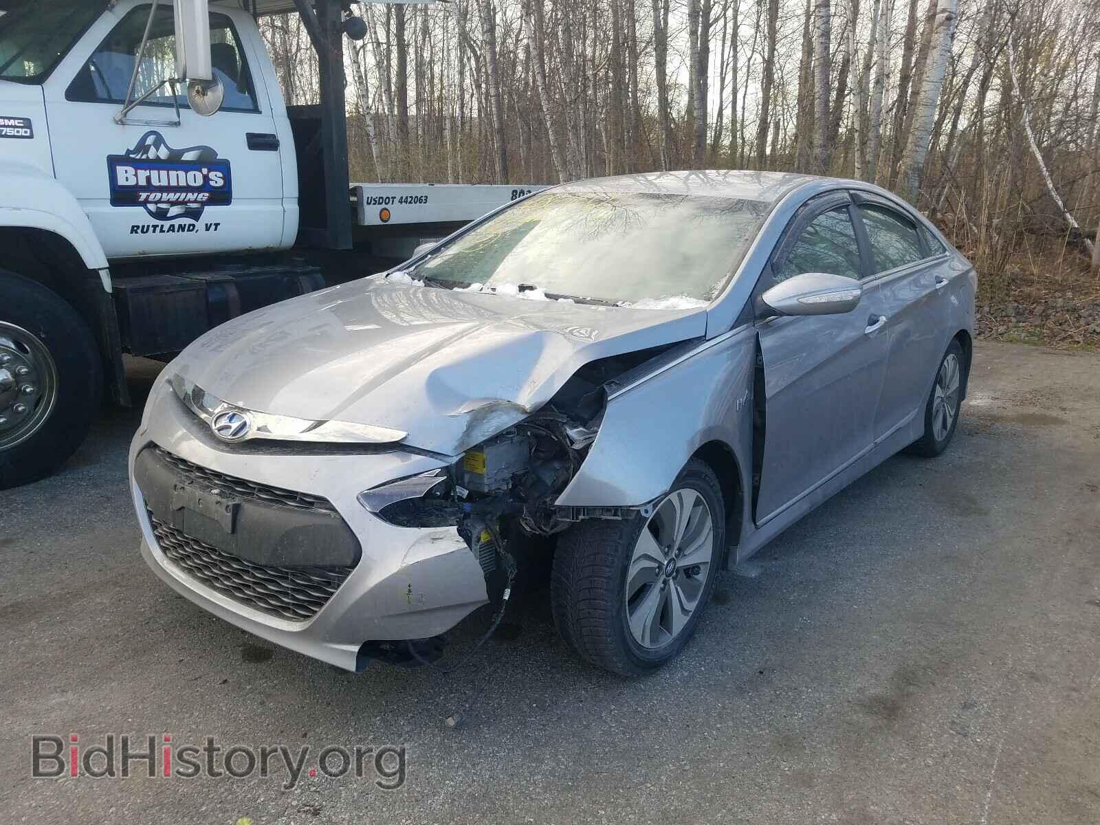 2014 HYUNDAI SONATA - VIN: KMHEC4A47EA112202 - Фото 2