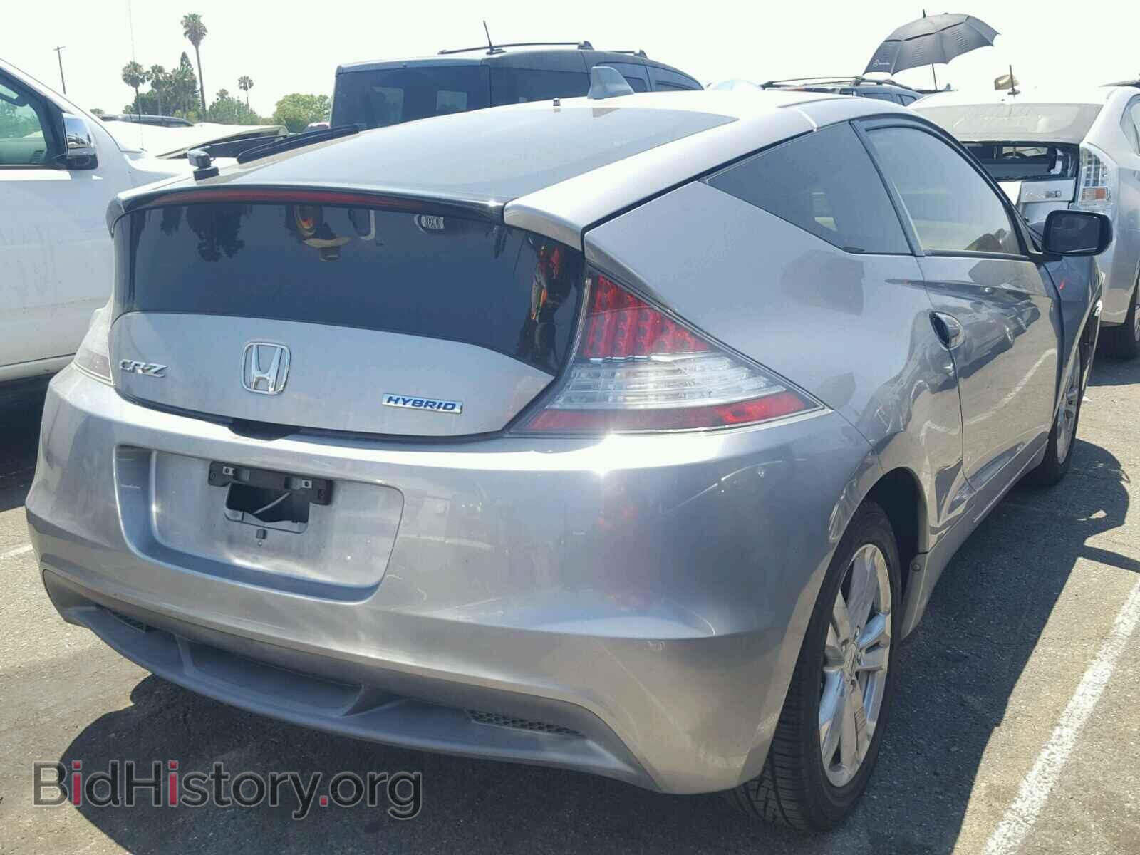 2012 HONDA CR-Z - VIN: JHMZF1D40CS003917 - Фото 4