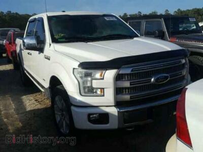 2015 Ford F150 F150 SUPER, white — VIN 1FTEW1EGXFFC52411, Copart