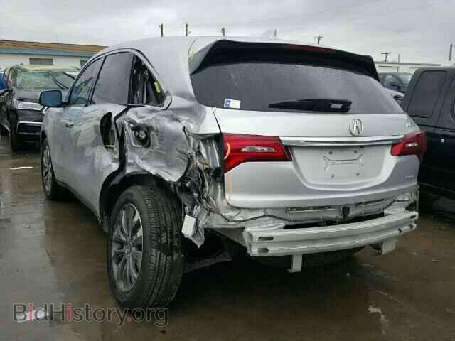 2014 ACURA MDX - VIN: 5FRYD4H41EB034316 - Фото 3