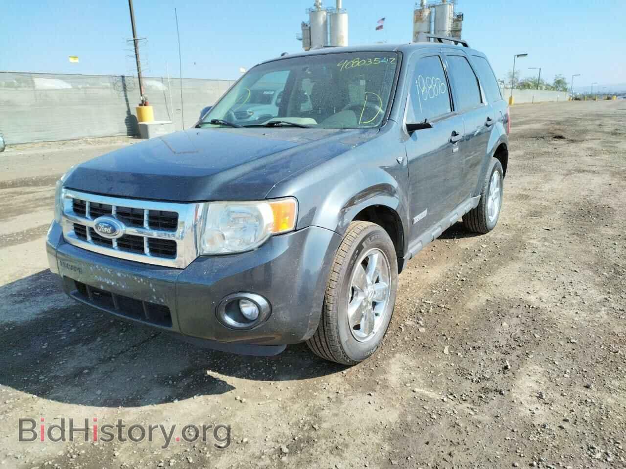 2008 FORD ESCAPE - VIN: 1FMCU03138KB51254 - Фото 2