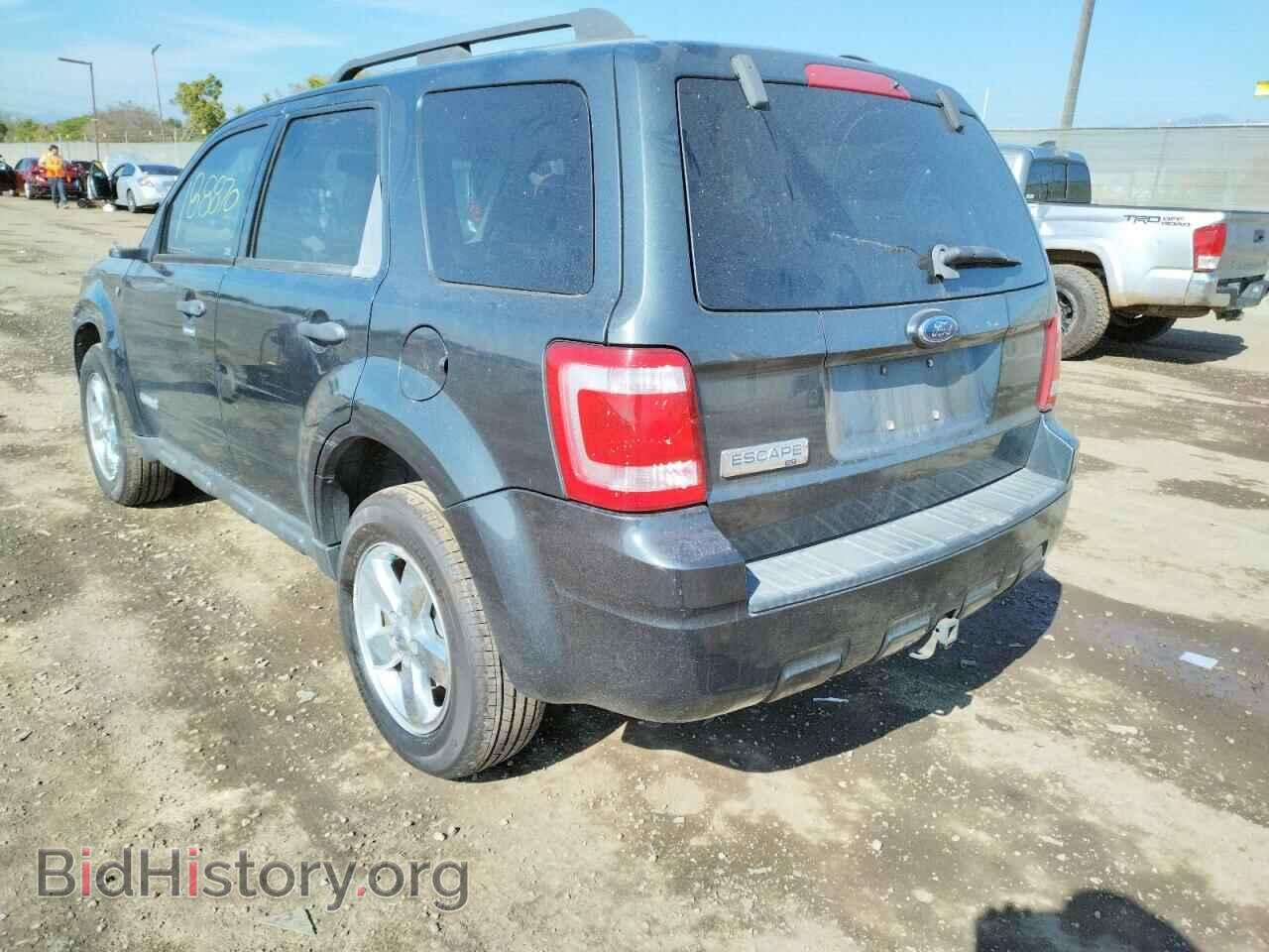 2008 FORD ESCAPE - VIN: 1FMCU03138KB51254 - Фото 3