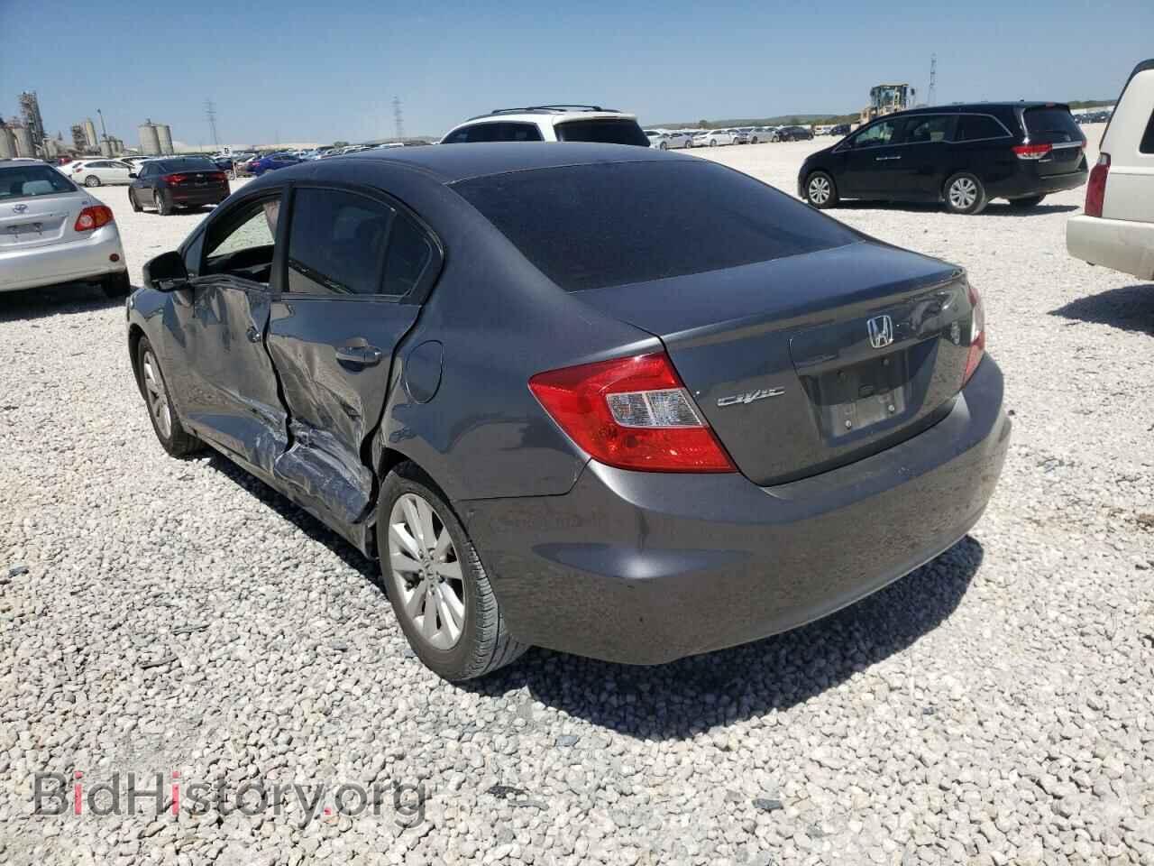 2012 HONDA CIVIC - VIN: 19XFB2F84CE109702 - Фото 3