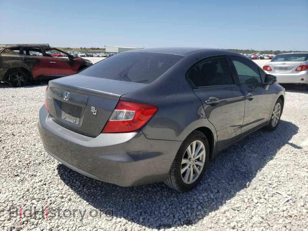 2012 HONDA CIVIC - VIN: 19XFB2F84CE109702 - Фото 4