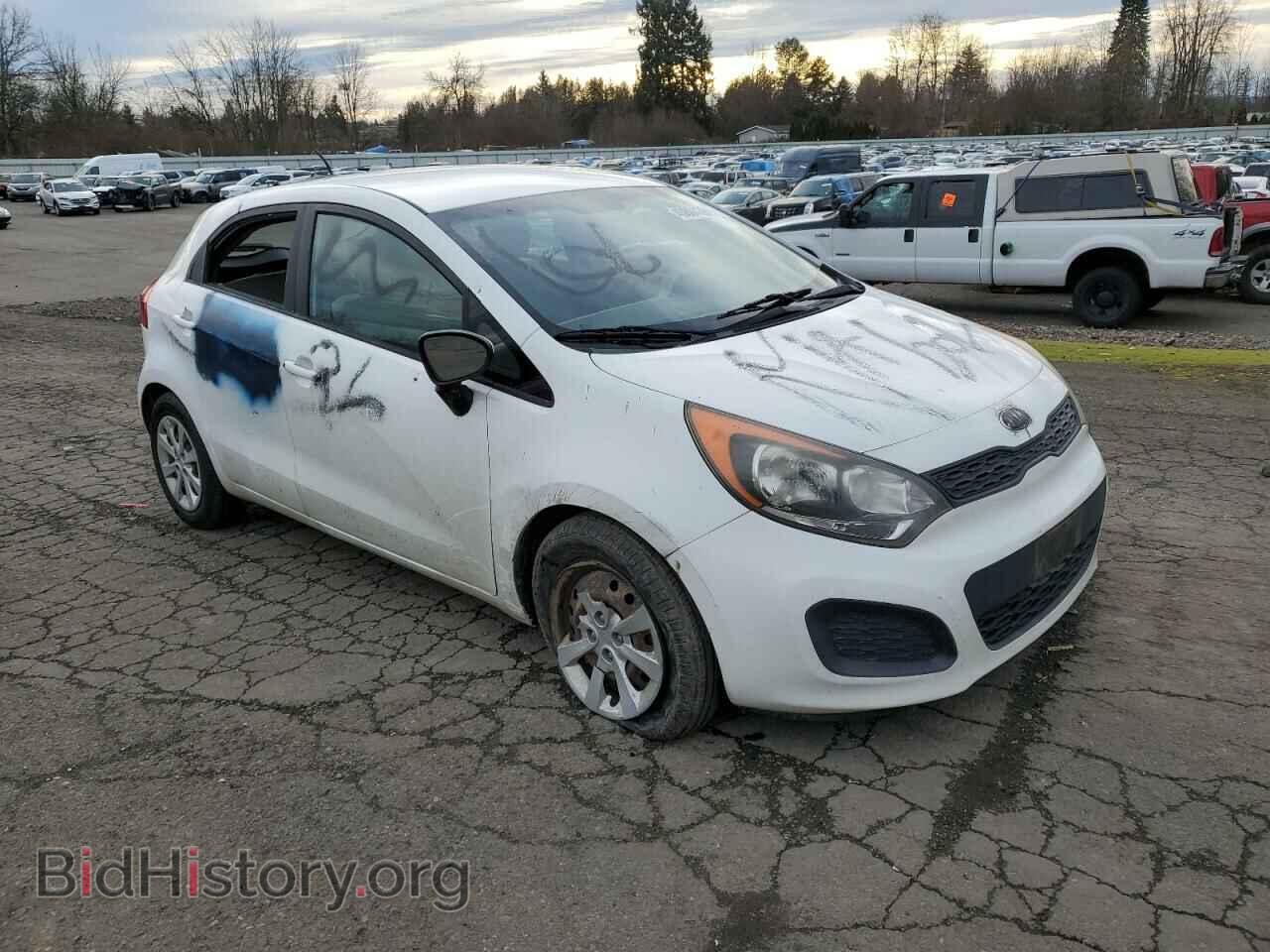 2013 KIA RIO - VIN: KNADM5A38D6191761 - Фото 4