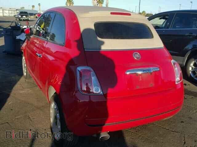 2012 FIAT 500 - VIN: 3C3CFFDR1CT233579 - Фото 3