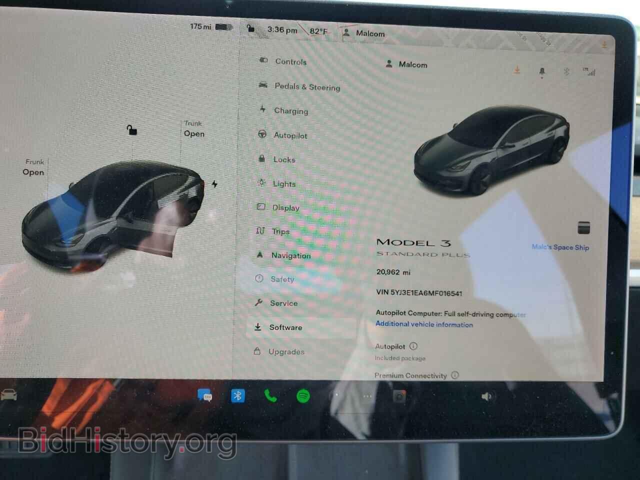2021 TESLA MODEL 3 - VIN: 5YJ3E1EA6MF016541 - Photo 9