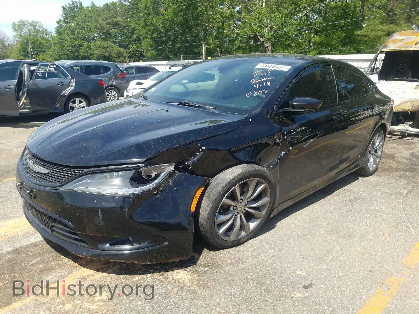 2015 CHRYSLER 200 - VIN: 1C3CCCDG6FN656684 - Фото 2