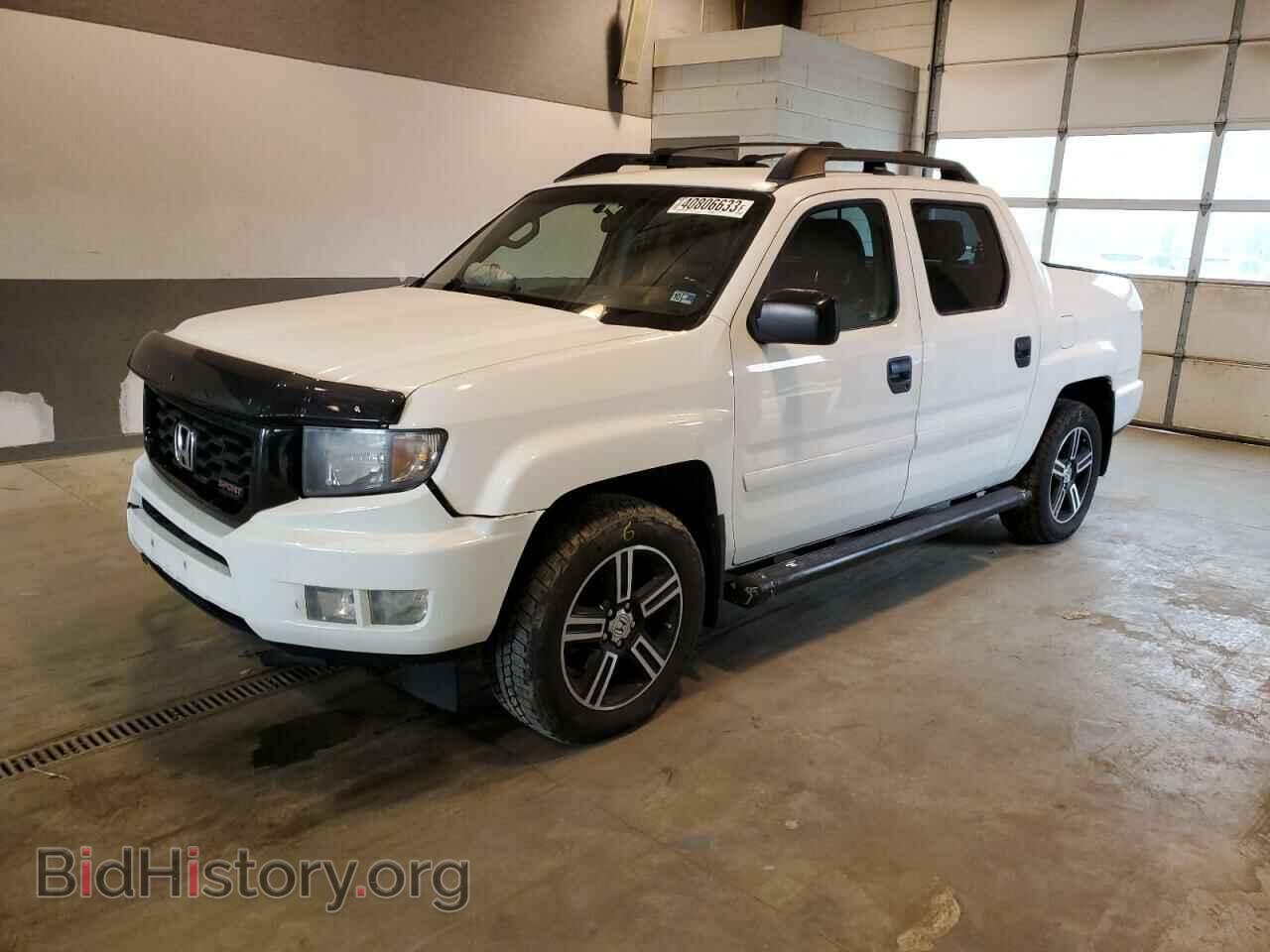 Photo 5FPYK1F75CB454071 - HONDA RIDGELINE 2012