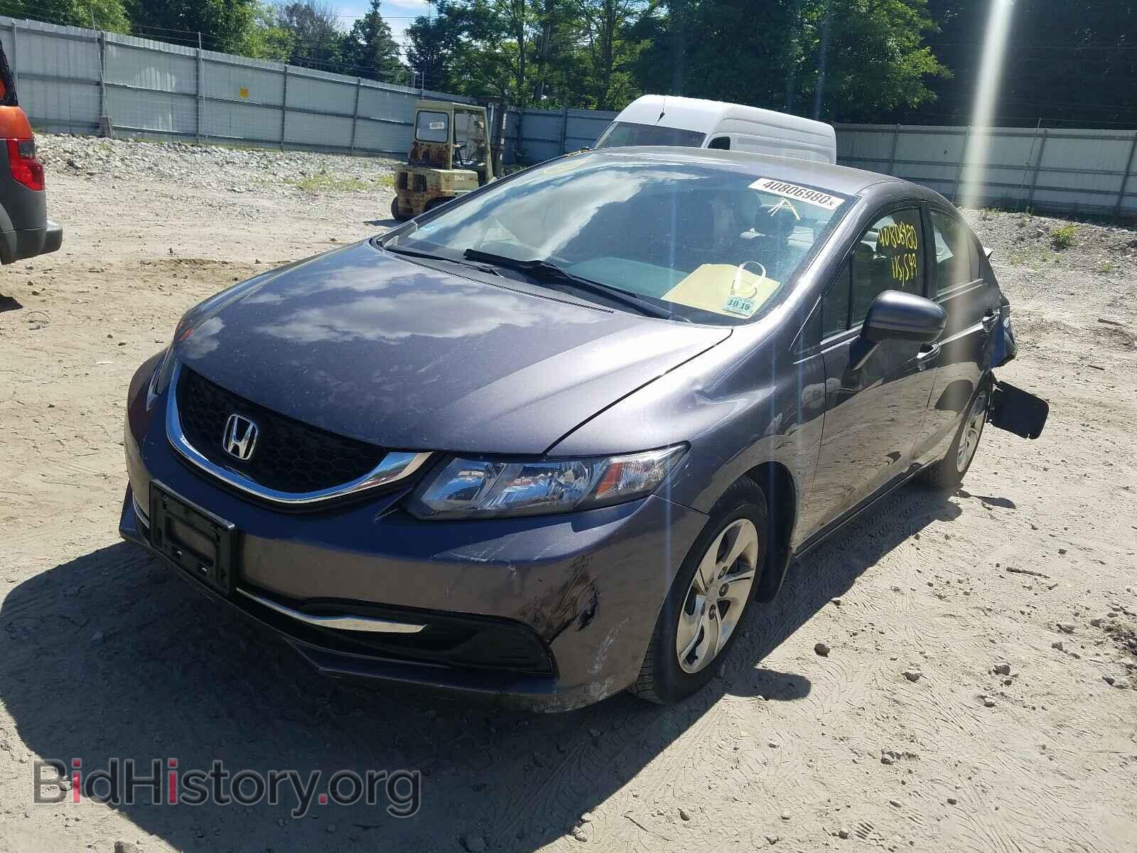 2014 HONDA CIVIC - VIN: 19XFB2F58EE233500 - Фото 2