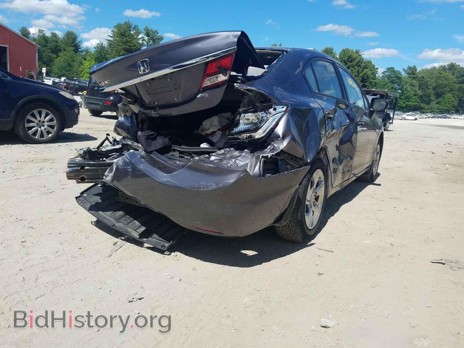 2014 HONDA CIVIC - VIN: 19XFB2F58EE233500 - Фото 4
