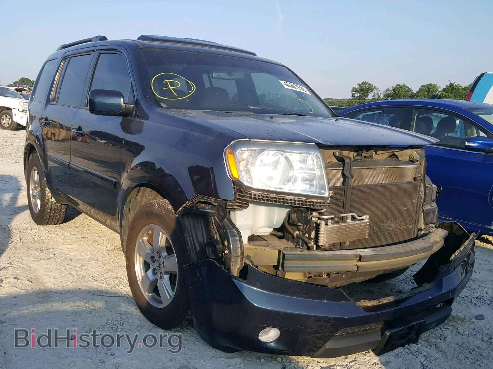 Photo 5FNYF3H54BB050892 - HONDA PILOT EXL 2011