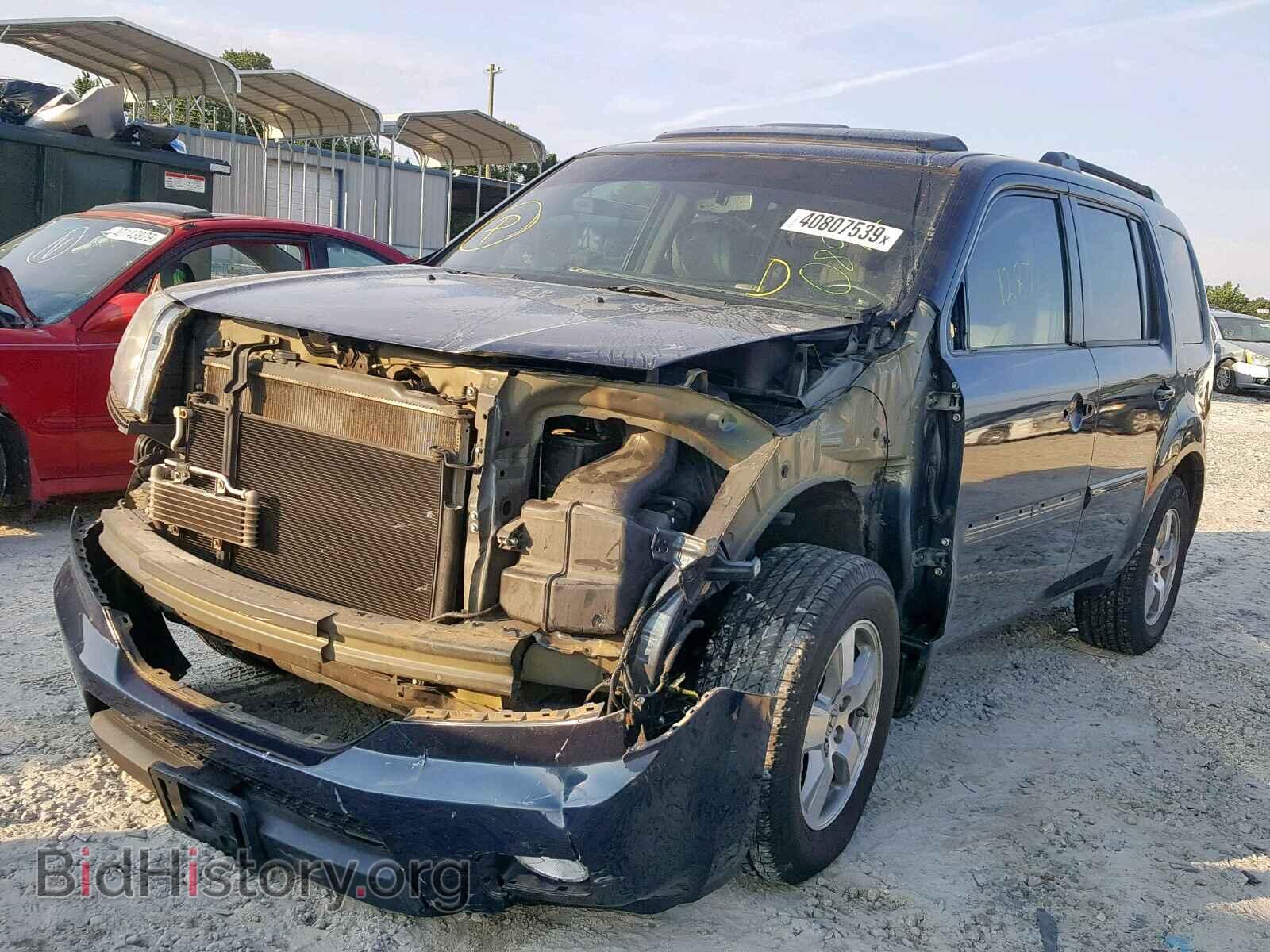 2011 HONDA PILOT EXL - VIN: 5FNYF3H54BB050892 - Фото 2
