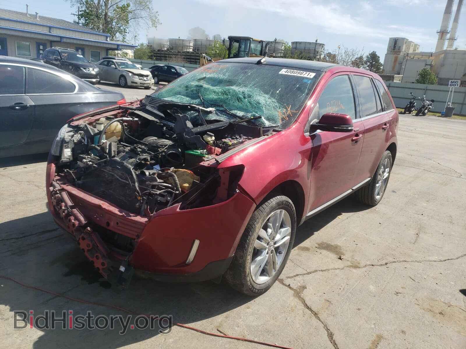 2014 FORD EDGE - VIN: 2FMDK3KC8EBA50103 - Фото 2