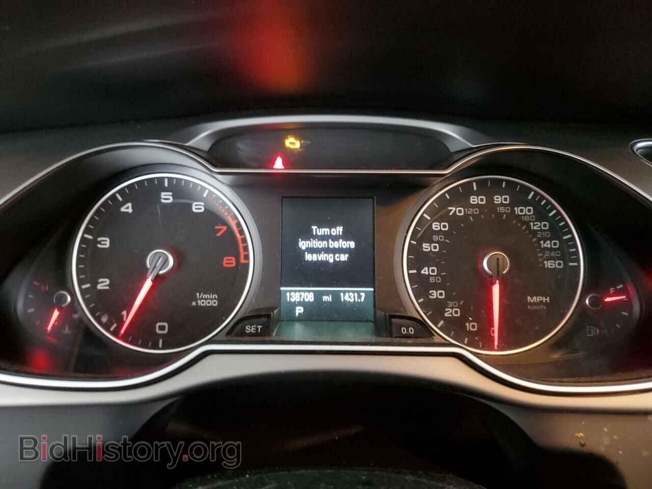 2013 AUDI A4 - VIN: WAUFFAFL0DN013434 - Фото 9