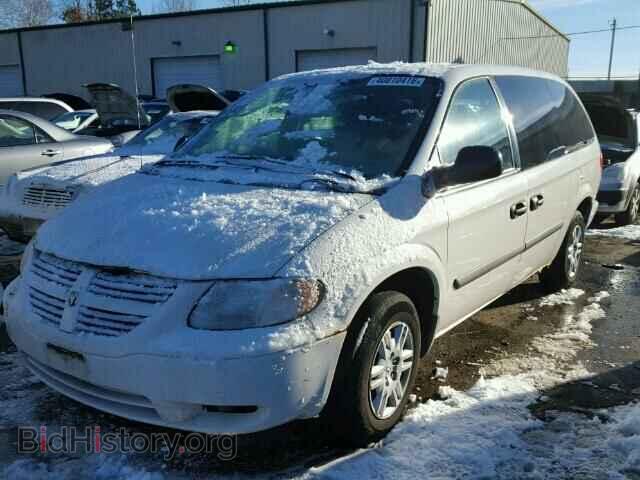 2007 DODGE CARAVAN - VIN: 1D4GP24R27B104599 - Фото 2