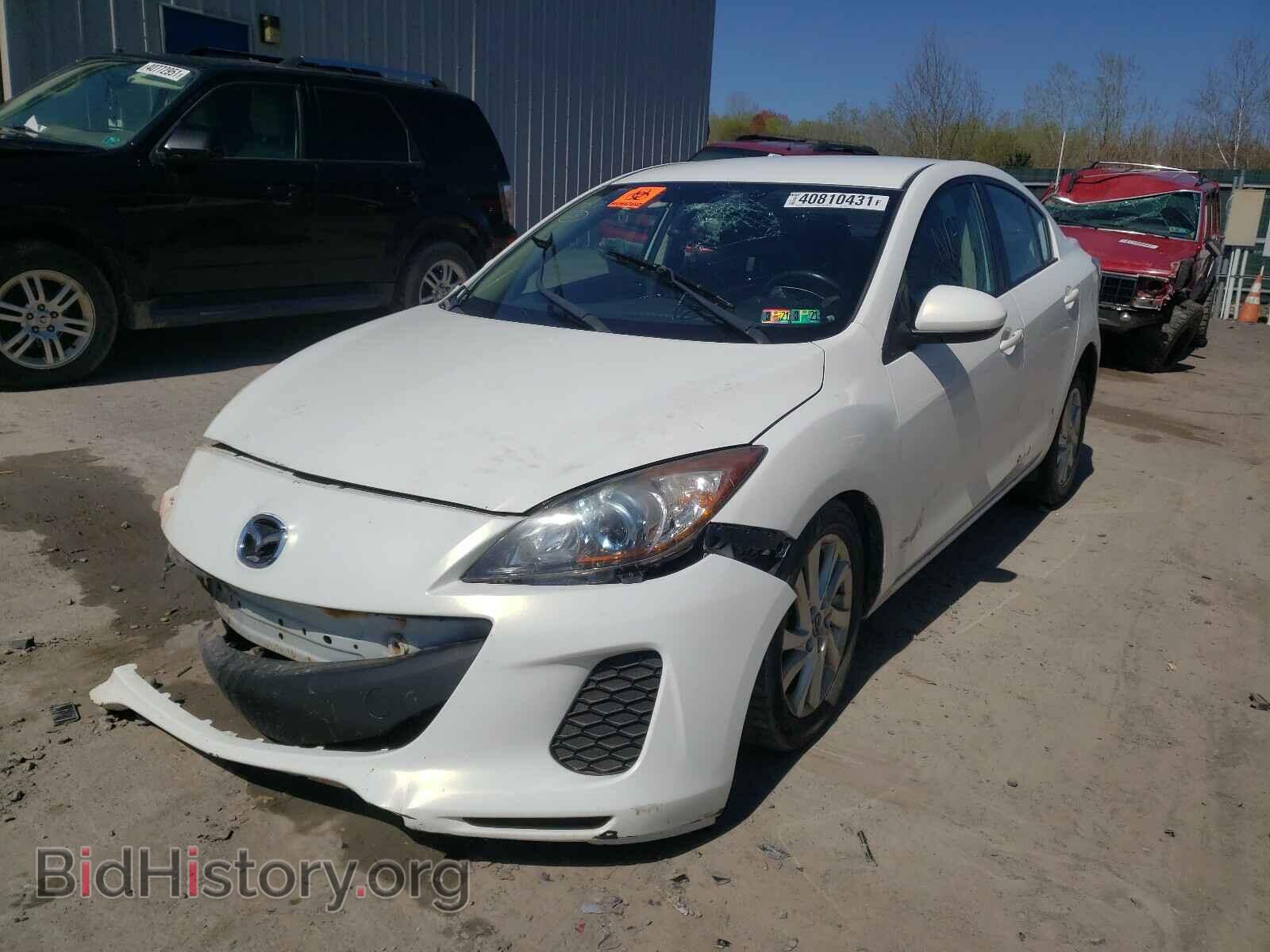 2013 MAZDA 3 - VIN: JM1BL1VP3D1742856 - Фото 2