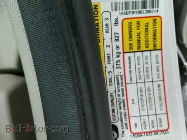 2013 FORD FOCUS - VIN: 1FADP3F29DL306714 - Photo 10
