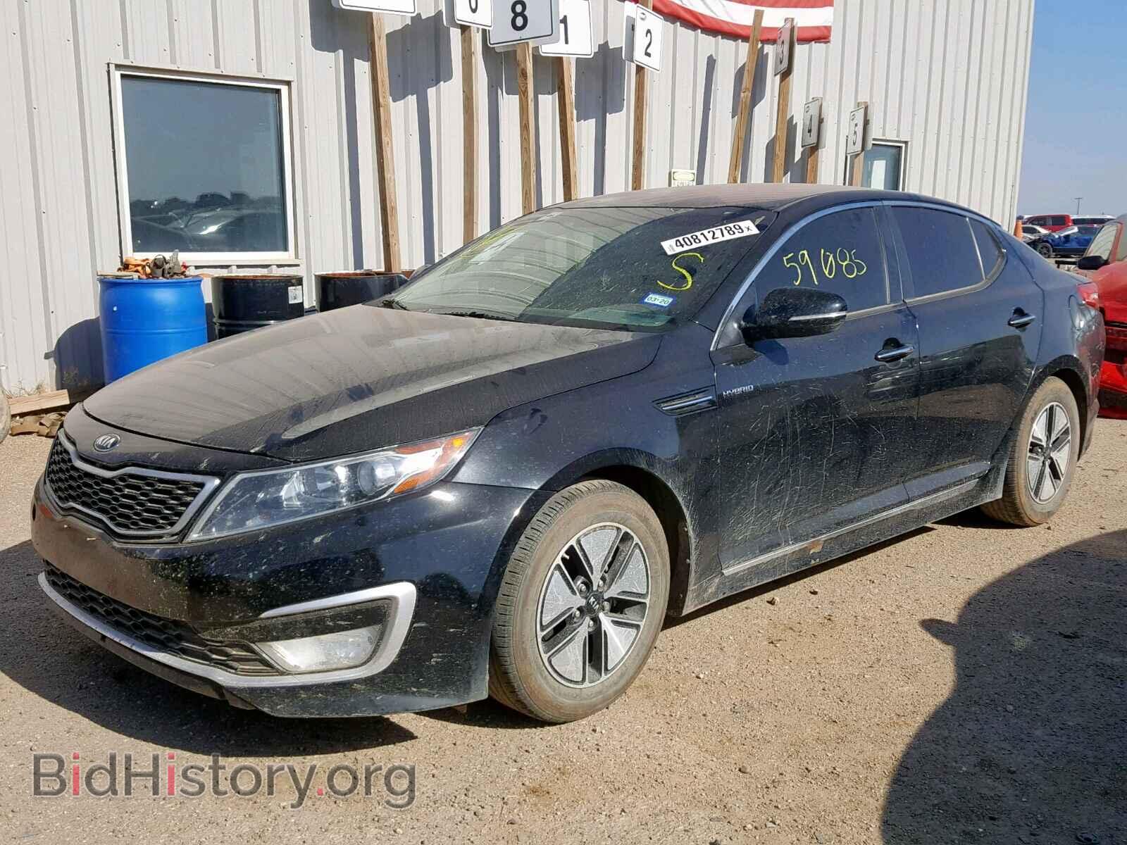 2013 KIA OPTIMA HYB - VIN: KNAGM4AD3D5042843 - Фото 2
