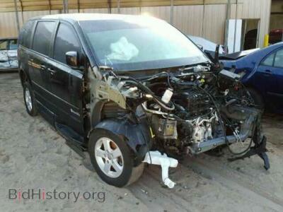 2013 Dodge CARAVAN Grand Cara, черный — VIN 2C4RDGCG5DR502964, Copart
