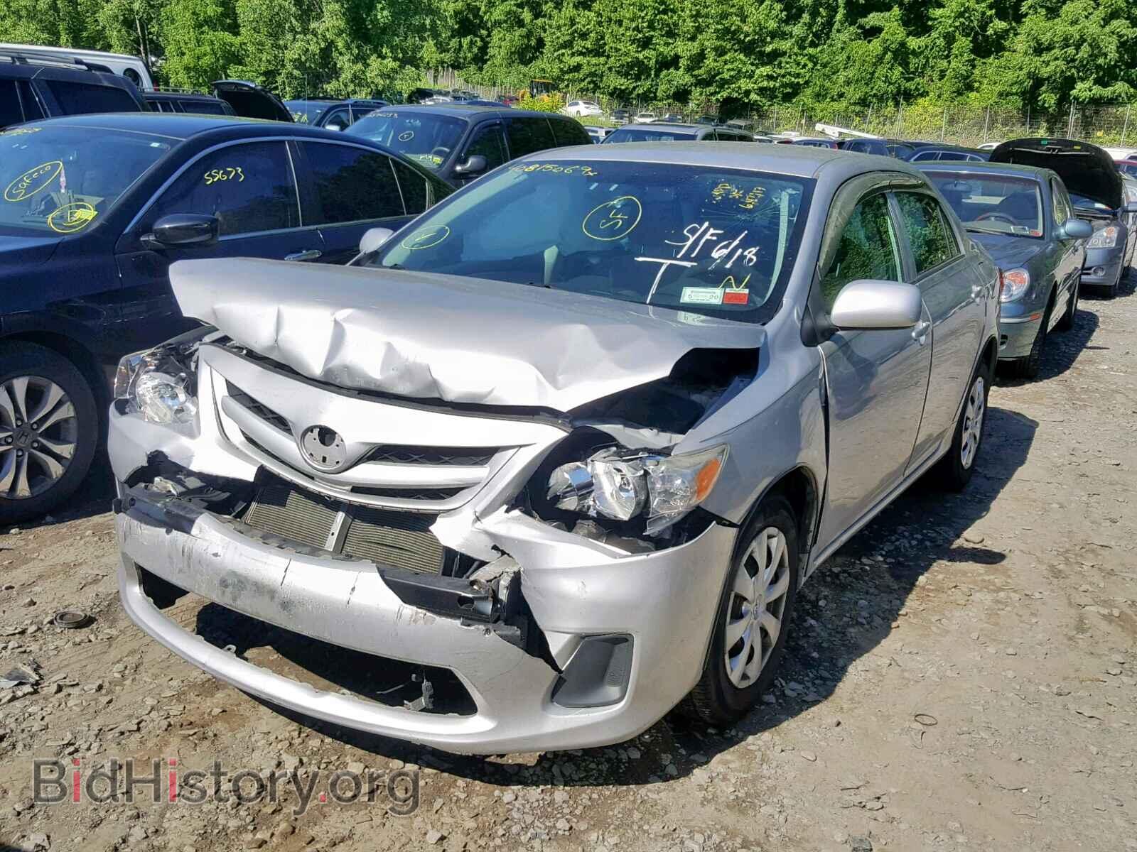 2012 TOYOTA COROLLA BA - VIN: 2T1BU4EE3CC826313 - Фото 2