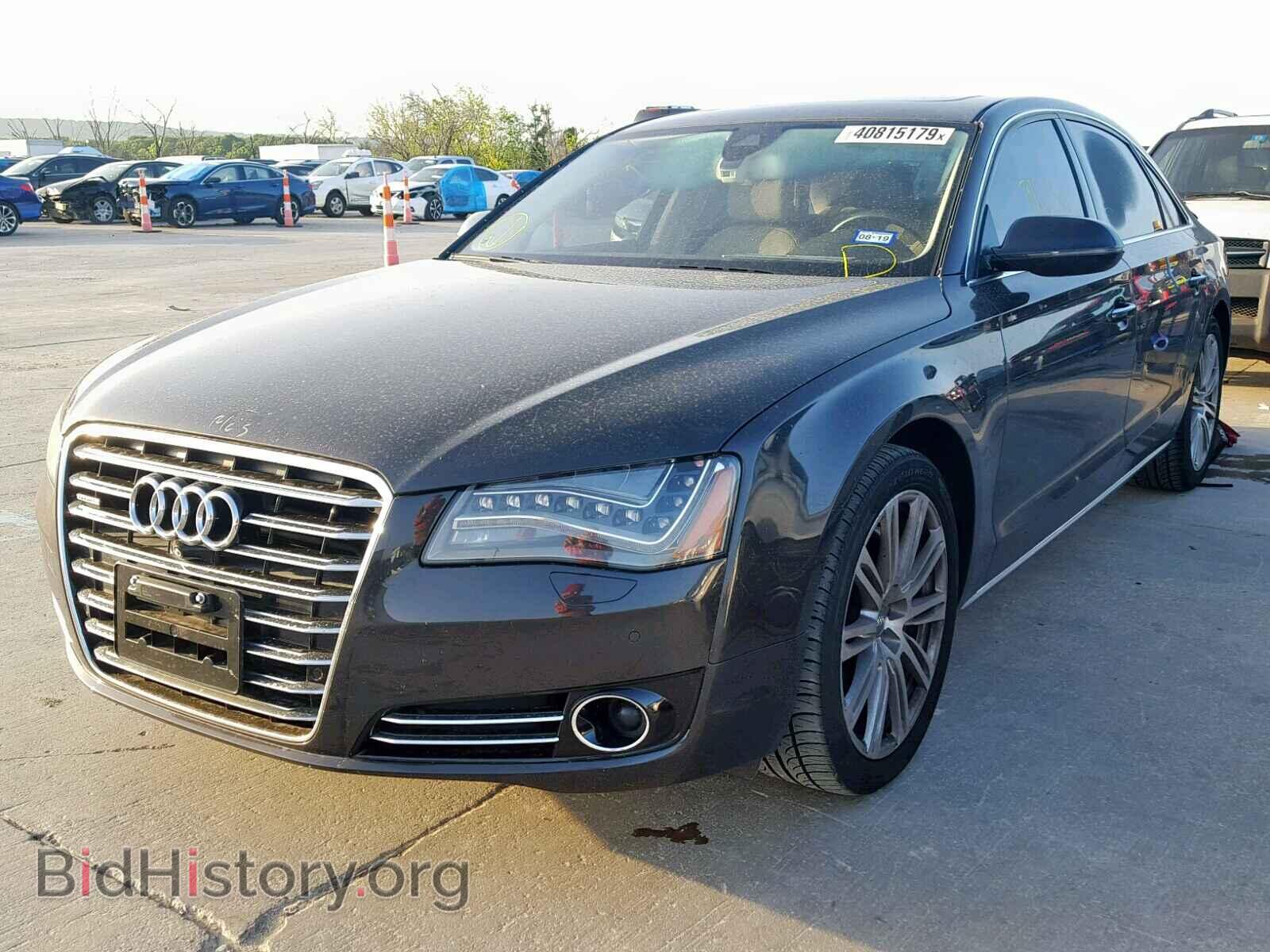 2014 AUDI A8 - VIN: WAURGAFD3EN002402 - Фото 2