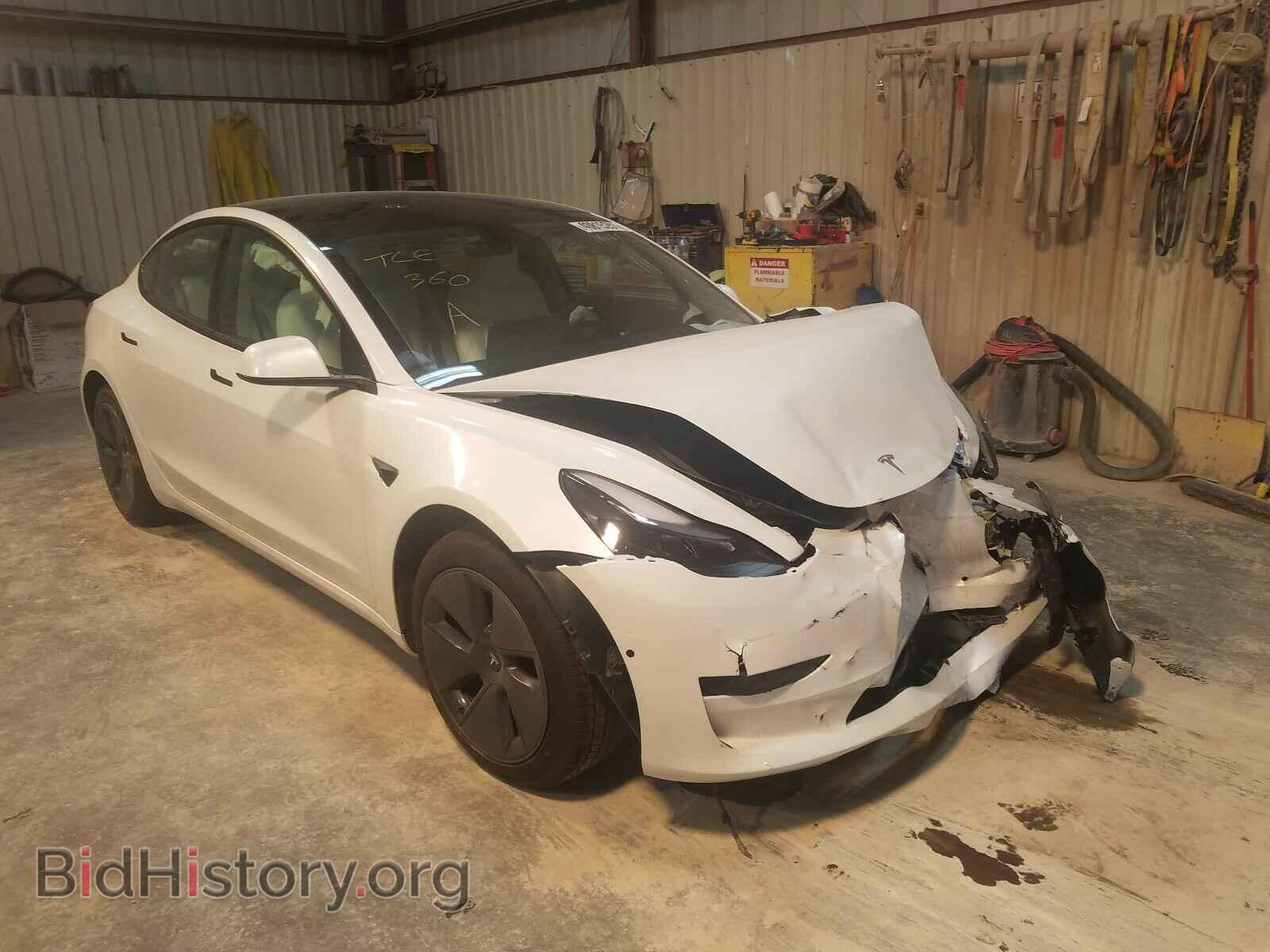 Photo 5YJ3E1EA8MF917314 - TESLA MODEL 3 2021