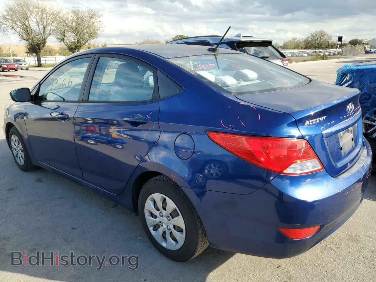 2016 HYUNDAI ACCENT - VIN: KMHCT4AE4GU992227 - Фото 2