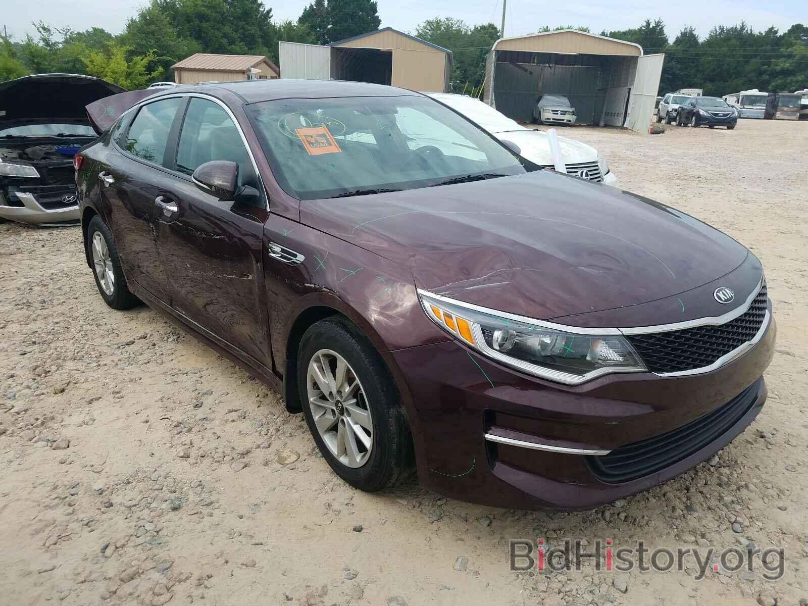 Photo 5XXGT4L38GG111844 - KIA OPTIMA 2016