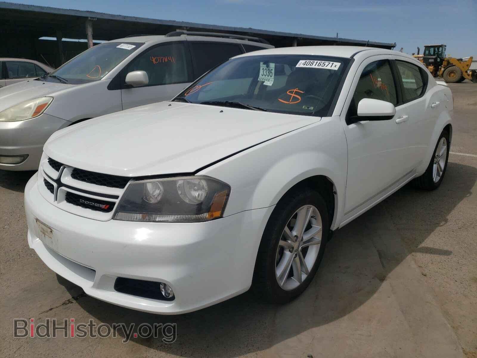2013 DODGE AVENGER - VIN: 1C3CDZCB5DN522896 - Фото 2