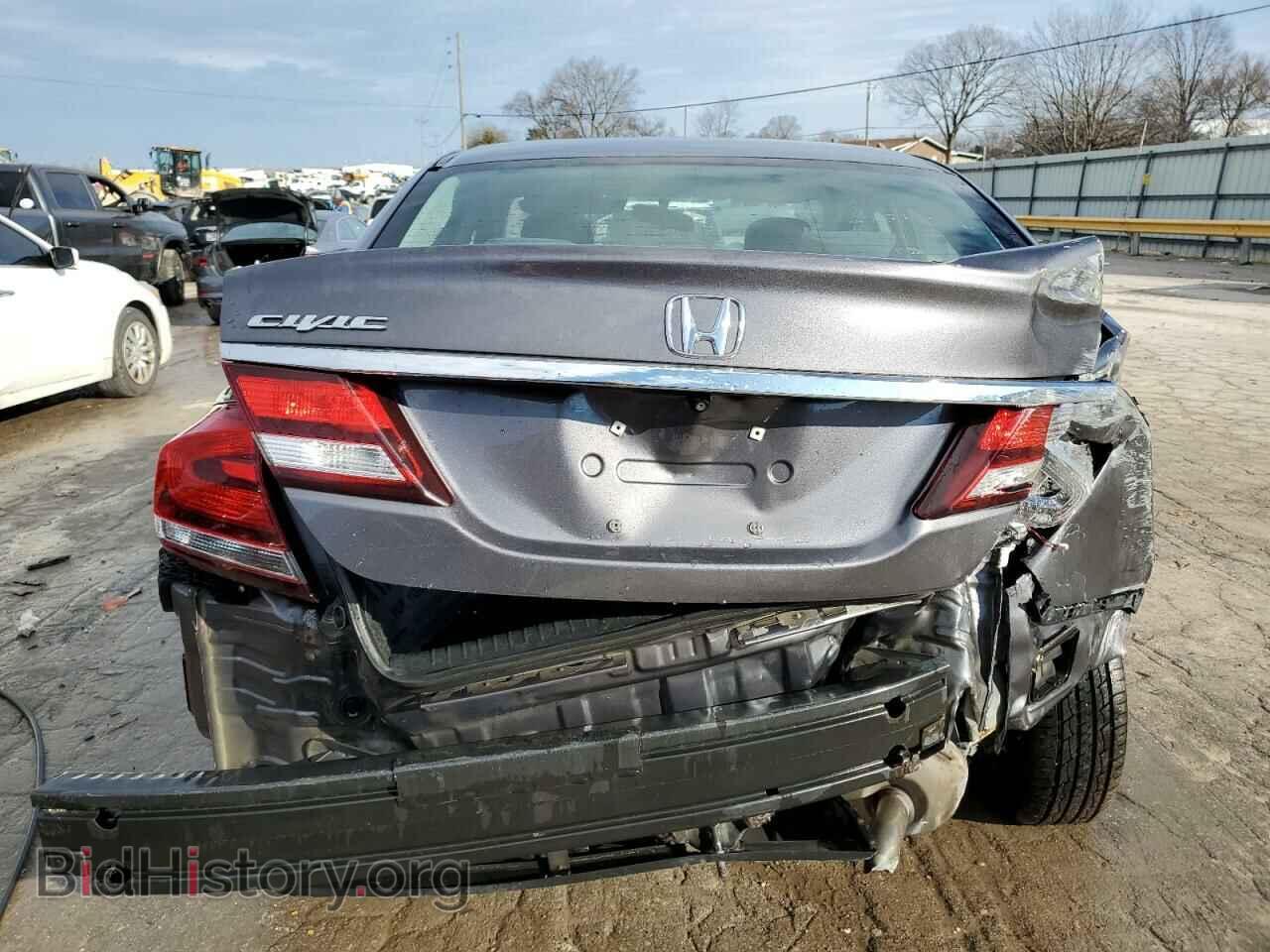 2015 HONDA CIVIC - VIN: 19XFB2F54FE000490 - Фото 6