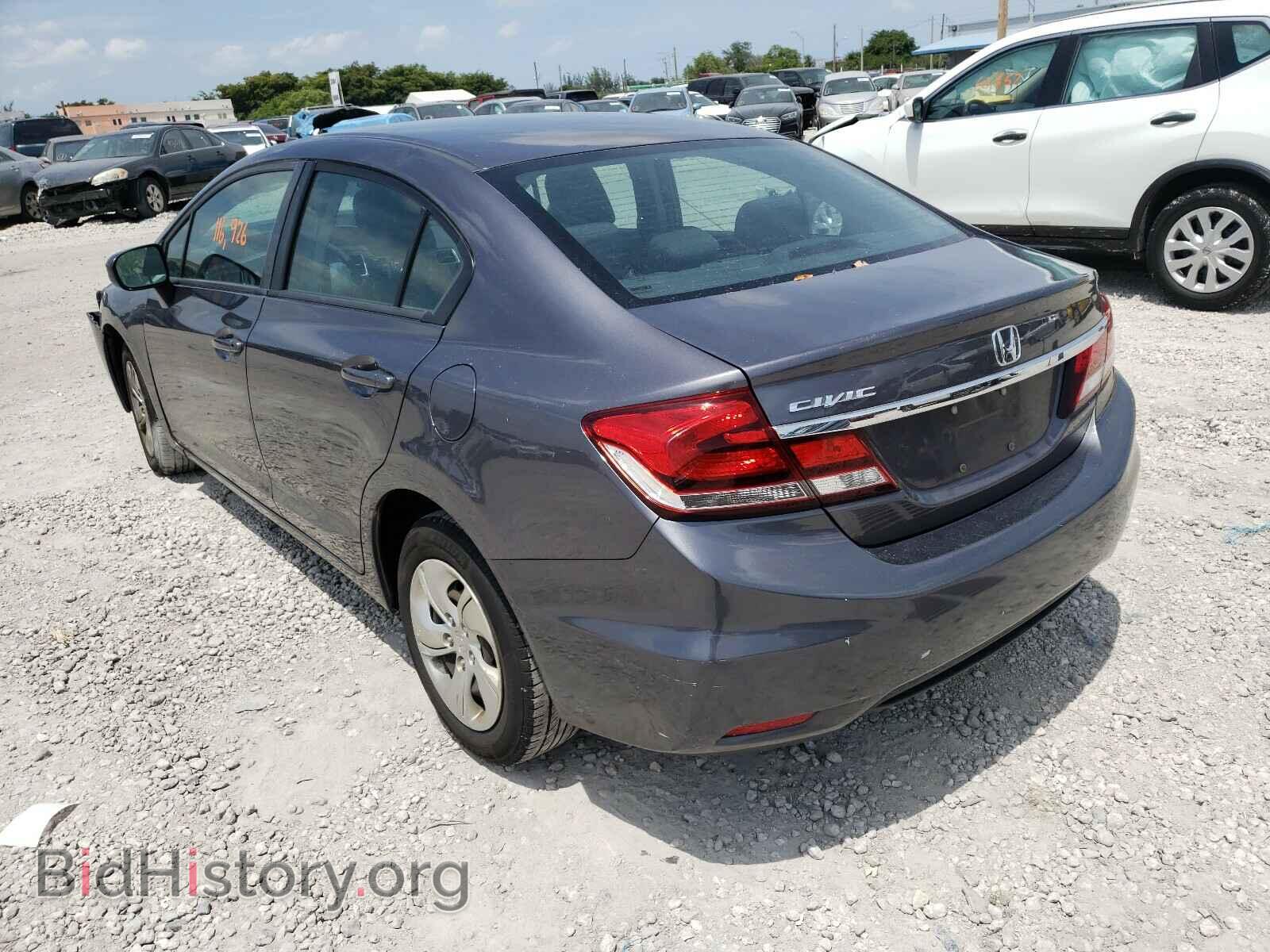 2014 HONDA CIVIC - VIN: 19XFB2F58EE041493 - Фото 3